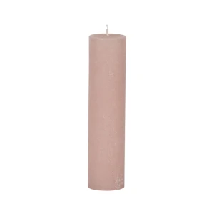 Bougies unies Weizenkorn Ø 50 mm – 6 pièces -21 cm-Zuckerwatte
