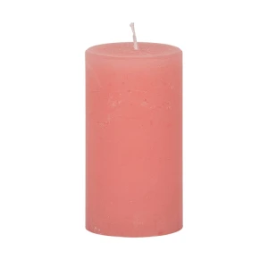 Bougies unies Weizenkorn Ø 66 mm – 4 pièces -16 cm-Blassrosa
