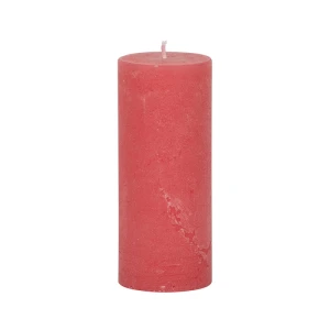 Bougies unies Weizenkorn Ø 66 mm – 4 pièces -16 cm-Coral