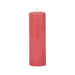 Bougies unies Weizenkorn Ø 66 mm – 4 pièces -21 cm-Coral