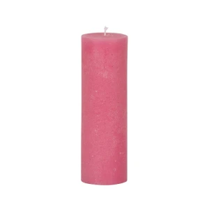 Bougies unies Weizenkorn Ø 66 mm – 4 pièces -Rosa-21 cm