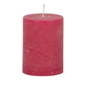 Bougies unies Weizenkorn Ø 66 mm – 4 pièces -Pink-9 cm