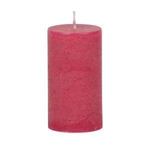 Bougies unies Weizenkorn Ø 66 mm – 4 pièces -Pink-12 cm