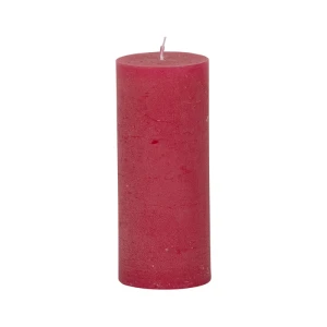 Bougies unies Weizenkorn Ø 66 mm – 4 pièces -Pink-16 cm