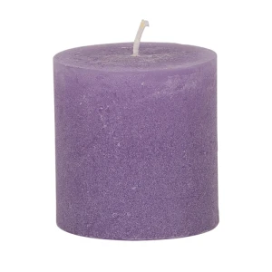 Bougies unies Weizenkorn Ø 66 mm – 4 pièces -7 cm-Lavendel