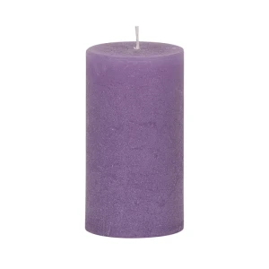 Bougies unies Weizenkorn Ø 66 mm – 4 pièces -12 cm-Lavendel