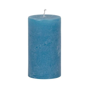 Bougies unies Weizenkorn Ø 66 mm – 4 pièces -Türkis-12 cm
