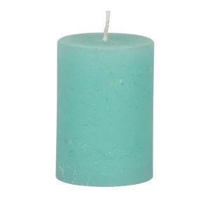 Bougies unies Weizenkorn Ø 66 mm – 4 pièces -9 cm-Mint