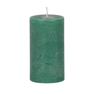 Bougies unies Weizenkorn Ø 66 mm – 4 pièces -12 cm-Seegrün