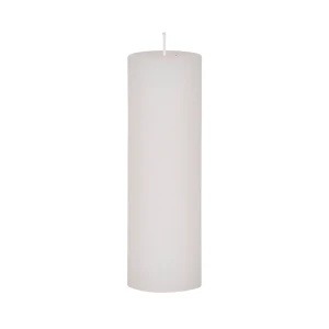 Bougies unies Weizenkorn Ø 66 mm – 4 pièces -Weiss-21 cm