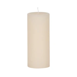 Bougies unies Weizenkorn Ø 66 mm – 4 pièces -16 cm-Elfenbein