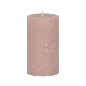 Bougies unies Weizenkorn Ø 66 mm – 4 pièces -12 cm-Zuckerwatte