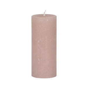 Bougies unies Weizenkorn Ø 66 mm – 4 pièces -16 cm-Zuckerwatte