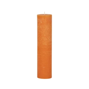 Bougies unies Weizenkorn Ø 80 mm – de 1 à 4 pièces -Mandarin-34 cm
