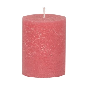 Bougies unies Weizenkorn Ø 80 mm – de 1 à 4 pièces -13 cm-Coral