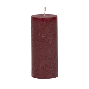 Bougies unies Weizenkorn Ø 80 mm – de 1 à 4 pièces -18 cm-Bordeaux