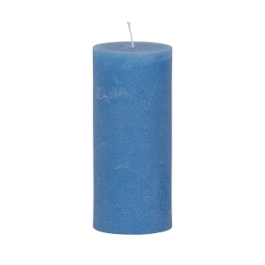 Bougies unies Weizenkorn Ø 80 mm – de 1 à 4 pièces -18 cm-Himmelblau