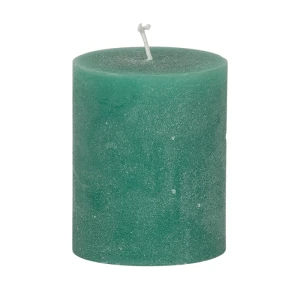 Bougies unies Weizenkorn Ø 80 mm – de 1 à 4 pièces -Seegrün-10 cm
