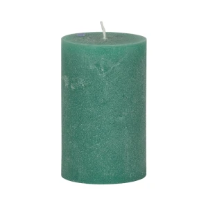 Bougies unies Weizenkorn Ø 80 mm – de 1 à 4 pièces -13 cm-Seegrün