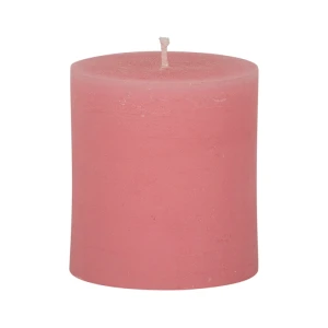 Bougie unie Weizenkorn Ø 90 mm – de 1 à 4 pièces -Blassrosa-10 cm