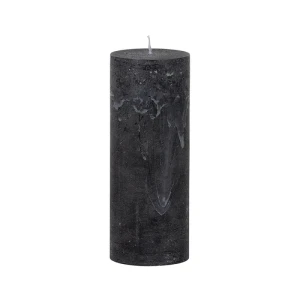 Bougie unie Weizenkorn Ø 90 mm – de 1 à 4 pièces -Schwarz-24 cm