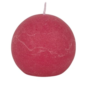 Bougies boule Weizenkorn, Ø 60 mm – 6 Stück -Pink