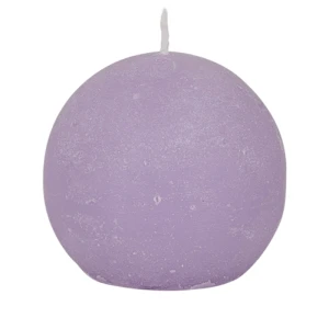 Bougies boule Weizenkorn, Ø 60 mm – 6 Stück -Flieder