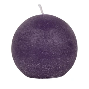 Bougies boule Weizenkorn, Ø 60 mm – 6 Stück -Pflaume