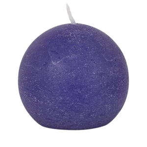 Bougies boule Weizenkorn, Ø 60 mm – 6 Stück -Schwertlilie