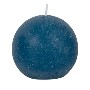 Bougies boule Weizenkorn, Ø 60 mm – 6 Stück -Nachtblau