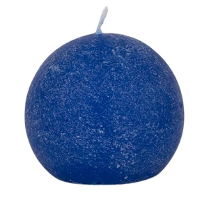 Bougies boule Weizenkorn, Ø 60 mm – 6 Stück -Royalblau