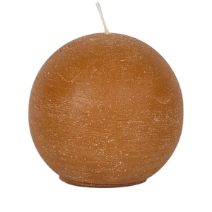 Bougies boule Weizenkorn, Ø 60 mm – 6 Stück -Honig
