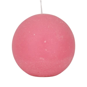Bougies boule Weizenkorn, Ø 100 mm – 4 pièces -Rosa