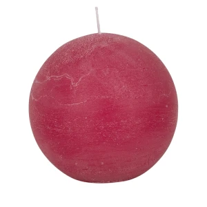 Bougies boule Weizenkorn, Ø 100 mm – 4 pièces -Pink