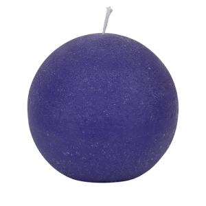 Bougies boule Weizenkorn, Ø 100 mm – 4 pièces -Schwertlilie