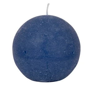 Bougies boule Weizenkorn, Ø 100 mm – 4 pièces -Royalblau