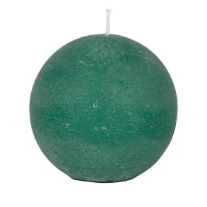 Bougies boule Weizenkorn, Ø 100 mm – 4 pièces -Seegrün