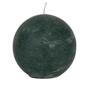 Bougies boule Weizenkorn, Ø 100 mm – 4 pièces -Tannengrün