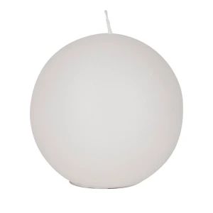 Bougies boule Weizenkorn, Ø 100 mm – 4 pièces -Weiss