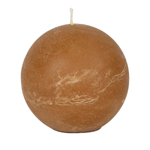 Bougies boule Weizenkorn, Ø 100 mm – 4 pièces -Honig