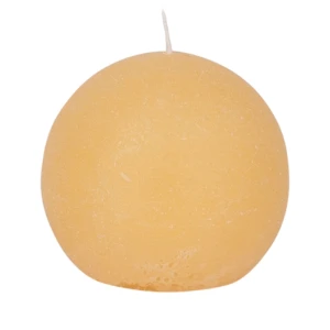 Bougies boule Weizenkorn, Ø 80 mm – 6 pièces -Vanille