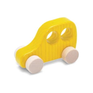 Voiture en bois -Gelb
