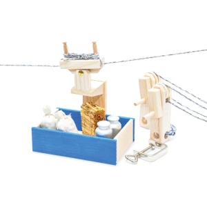 Téléphérique à matériaux set -Blau