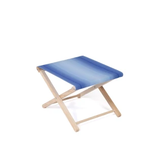 Tabouret de pied Classique -Blau gestreift