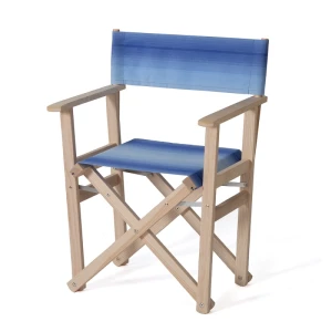 Chaise de réalisateur -Blau gestreift