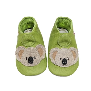 Pantoufles en cuir "Koala" -17-18