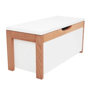Banc enfant - Modèle Kimo avec coffre/rangements -Weiss