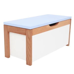 Banc enfant - Modèle Kimo avec coffre/rangements -Hellblau