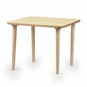 Table pour enfants Weizenkorn -Kindertisch sandgelb