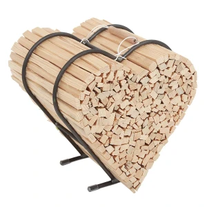 Support pour bois de chauffage - Modèle cœur